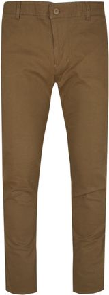 Męskie Spodnie Chinos marki Rigon – Bawełna z Elastanem – Slim Fit - Camel SPRGNmanyas508155HARDAL