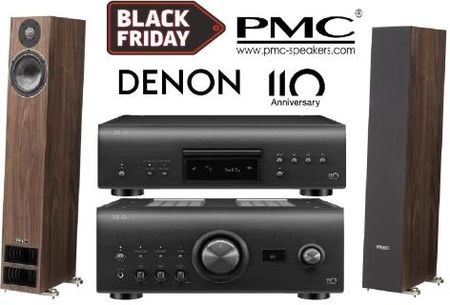 Zestaw stereo Denon PMA-A110/DCD-A110 i PMC Twenty 5.24 Walnut