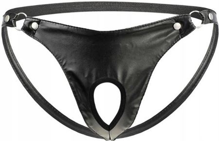 Bielizna męska Jockstrap z otworem na front BDSM