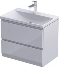 Zdjęcie Oristo Szafka podumywalkowa 2 szuflady 60cm Brylant C biały połysk OR36C-SD2S-60-1 - Sędziszów