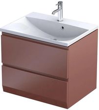 Oristo Szafka podumywalkowa 2 szuflady 60cm Brylant ceglany mat OR36-SD2S-60-19-V3
