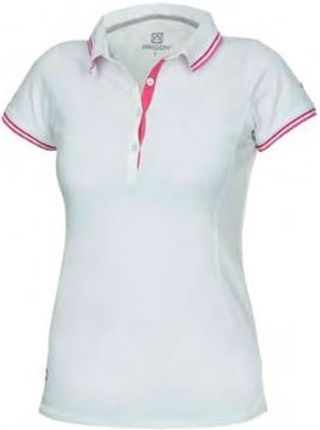 Ardon Floret - Damska Koszulka Polo, 5% Elastan, 95 % Bawełna, 180 G/M2 Biały H6304 S