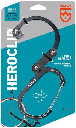 Gearaid Heroclip Medium Stealth Black - zdjęcie 6