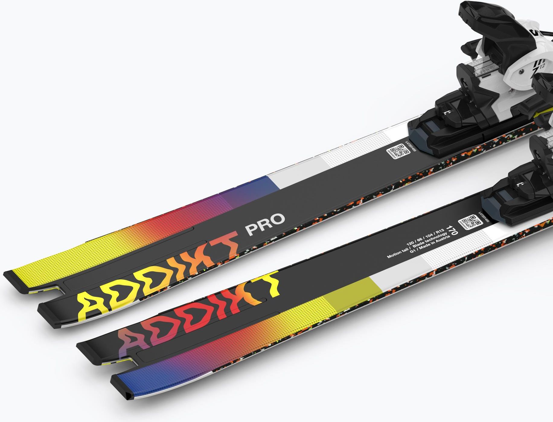 Narty Salomon Addikt Pro + Z12 Gw White/Black/Safety Yellow