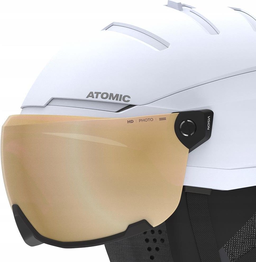 ATOMIC Casque de ski enfant Savor Visor JR Bleu