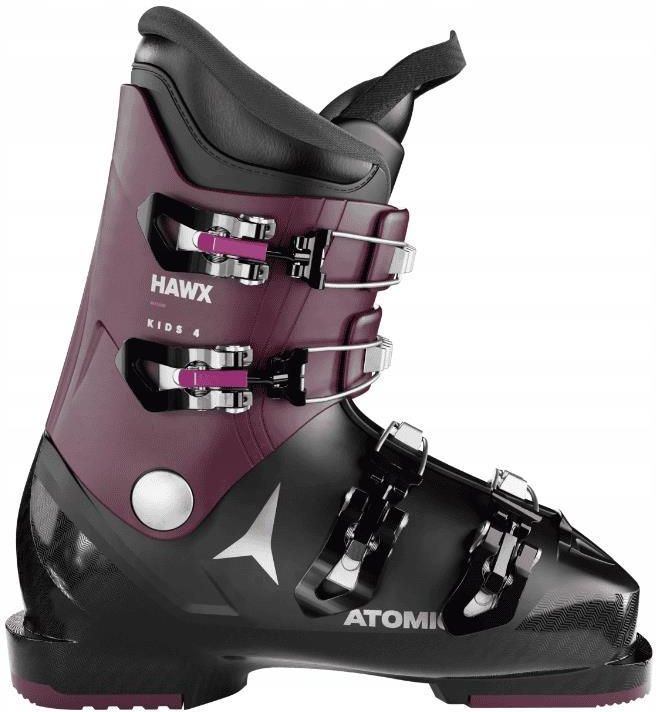 【m】ATOMIC HAWX GIRL4 24.0-24.5cm Atomic Hawx Kids 4 24/24,5 Black/Violet/Pink 23/24 - Ceny i
