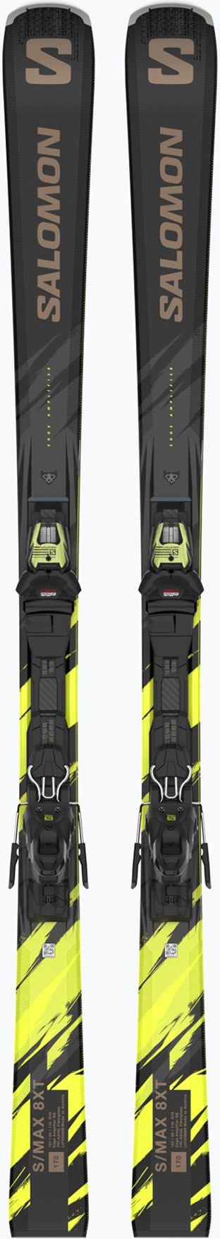 Narty Salomon S Max Xt Wi Zania M Gw Black Driftwood Safety Yellow Ceny I Opinie