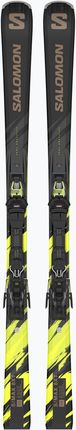 Salomon S/Max 8 Xt + Wiązania M11 Gw Black/Driftwood/Safety Yellow 22/23