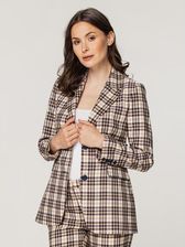 Zdjęcie Marynarka damska w kratkę - Reda