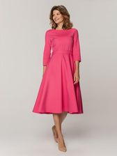 Zdjęcie Różowa rozkloszowana sukienka - Buk