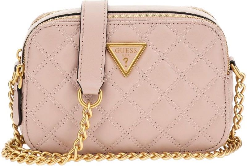 GUESS TOREBKA DAMSKA GIULLY CAMERA BAG PUDROWY RÓŻ