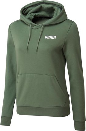 Bluza z kapturem damska Puma ESS zielona 67408647
