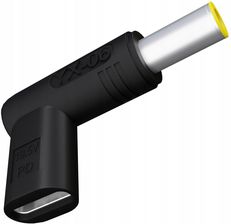 76-092# Adapter usb gniazdo usb-c-wtyk dc2,5/5,5 Blow