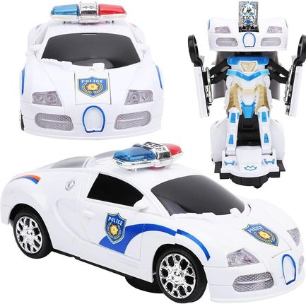 Kindersafe Auto-Robot Baterie Samochód Policja Transformers