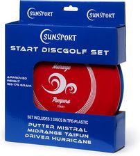 Zdjęcie Tactic Sunsport Discgolf/Frisbee Golf Zestaw 3 Dysków Początkujący - Sosnowiec