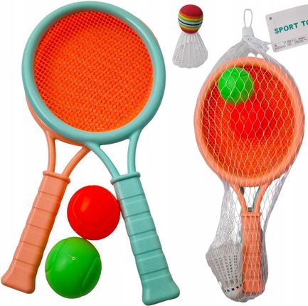 Toys Rakietki Tenisowe Do Tenisa Badmintona Piłki Lotka