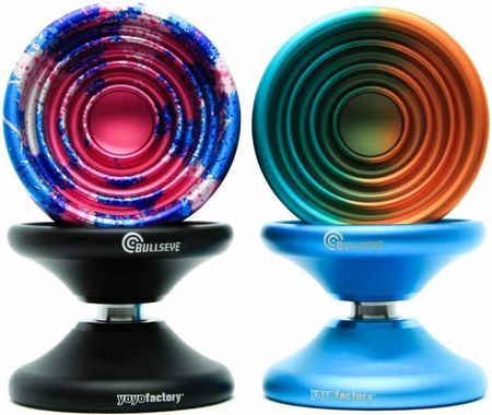 Yoyofactory Yoyo Metalowe Bullseye Orange Teal - Ceny i
