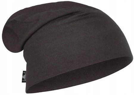 Czapka Buff Heavyweight Merino Hat Solid Black