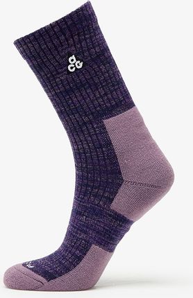 Nike ACG Everyday Cushioned Crew Socks 1-Pack Purple Ink/ Black/ Violet