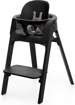 Stokke Krzesełko Steps Z Baby Set Black Seat / Black Legs