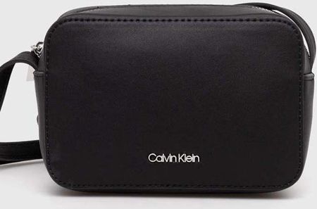 Torebka na ramię damska Calvin Klein K60K610293 Czarna (8719856814441)