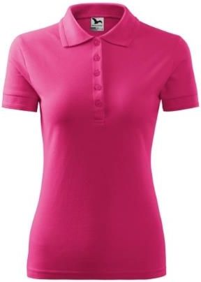 Koszulka polo Damska Pique Malfini 210 T-shirt purpurowa 2XL