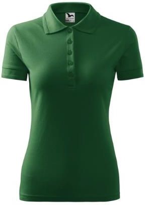 Koszulka polo Damska Pique Malfini 210 T-shirt zielona M