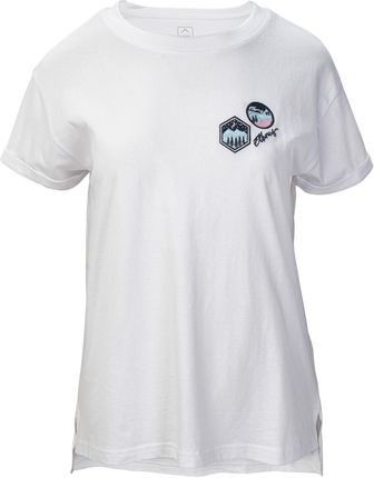 Damska Koszulka z krótkim rękawem Elbrus Svea II WO'S M000234432 – Biały