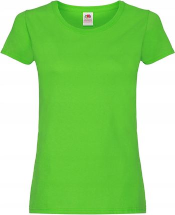 Damska Koszulka T-shirt Fruit original l green XXL