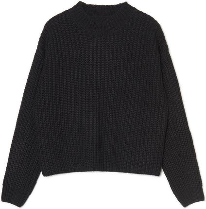 Cropp - Czarny sweter basic - Czarny