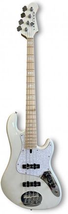 Lakland Skyline Darryl Jones Signature Bass, 4-String - White Pearl Gloss gitara basowa