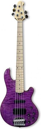 Lakland Skyline 55-02 Deluxe Bass, 5-String - Translucent Purple Gloss gitara basowa