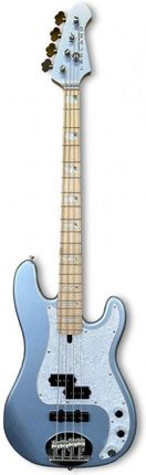 Lakland Skyline 44-64 Custom Bass, 4-String - Ice Blue Metallic Gloss gitara basowa