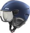 uvex instinct visor, Kask narciarski unisex-dorosły, navy matt, 59-61 cm