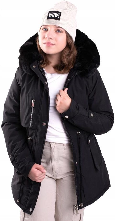 kurtka-zimowa-parka-dziewcz-ca-r-134-cm-ceny-i-opinie-ceneo-pl