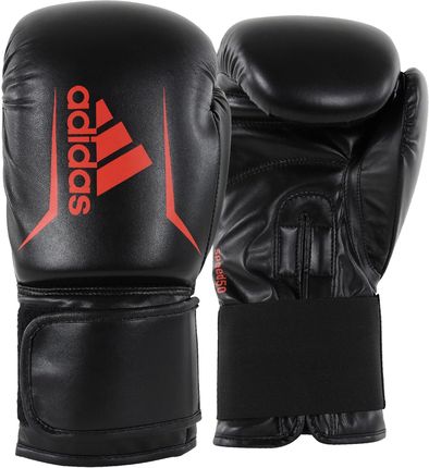 Rękawice Bokserskie Speed 50 Adidas Adisbg50 Czarno-Czerwone Rozmiar Odzieży: 12