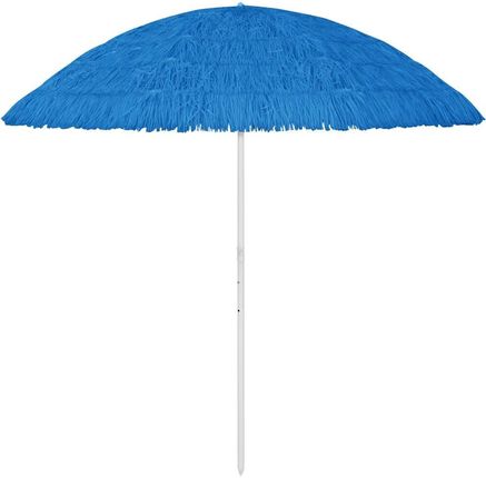 Vidaxl Parasol Plażowy W Hawajskim Stylu Niebieski 300cm 314696