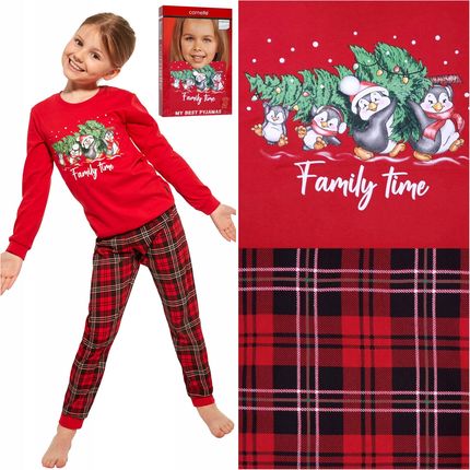 Piżama świąteczna dziecięca Family Time 98-104