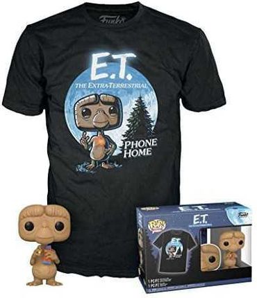 POP &amp; Tee: T-shirt i figurka E.T. - M