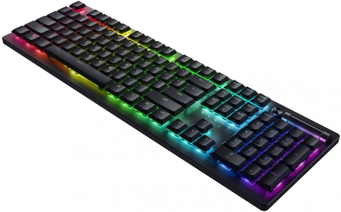 Klawiatura Razer DeathStalker V2 Pro Purple Switch US Czarna