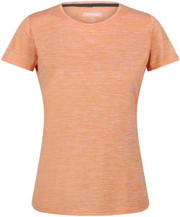 Regatta Damska Koszulka Z Krótkim Rękawem Fingal Edition Pomarańczowe