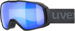 Zdjęcie Gogle UVEX Xcitd CV - Black Mat - Mirror Blue Colorvision Green (S2) - Kolno