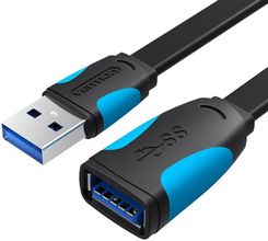 Zdjęcie Vention Płaski USB3.0 VAS-A13-B150 1,5m czarny (56722) - Andrychów
