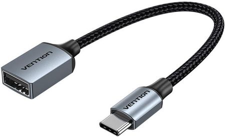 Vention USB-C 2.0 męski na USB-A żeński OTG CCWHB 0,15 m, szary (56488)