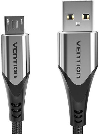 Vention USB 2.0 A do Micro-B 3A 0,25m COAHC szary (56219)