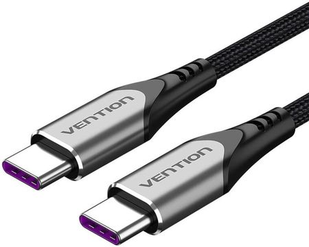 Vention USB-C 2.0 do USB-C 5A TAEHG 1,5m Szary (56288)