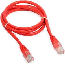 Netrack Patchcord Rj45, Osłonka Zalewana, Kat. 5E Utp, 1M Czerwony (BZPAT1UR)