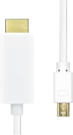 Proxtend Kabel Mini Displayport 1.2 To Hdmi 2M White (MDP12HDMI002W)