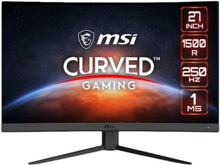 Msi 27&quot; Monitor G27C4XDE - LED monitor - curved - Full HD (1080p) - 27&quot; - HDR - 1 ms (9S63CA91T096)