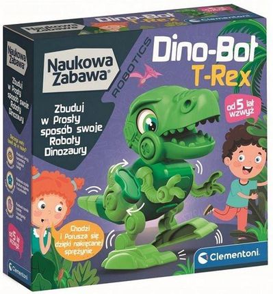 Clementoni Naukowa Zabawa Dinozaury W Ruchu Dino Bot T-Rex 50795